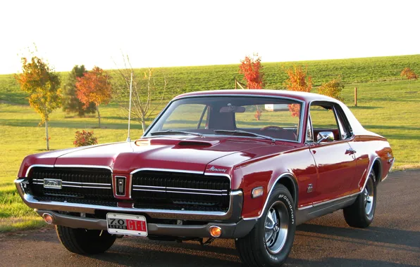 Картинка Mercury, 427, 1968, GT-E, Cougar