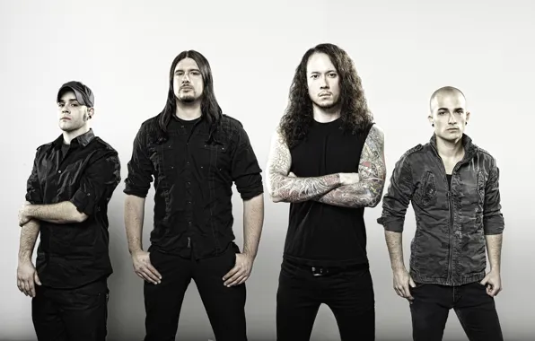 Группа, тату, Metalcore, thrash metal, Trivium