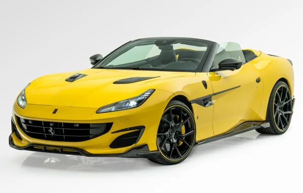 Феррари, светлый фон, Mansory, экстерьер, 2021, Ferrari Portofino