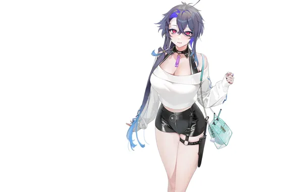 Girl, hot, sexy, anime, short hair, pretty, babe, thick