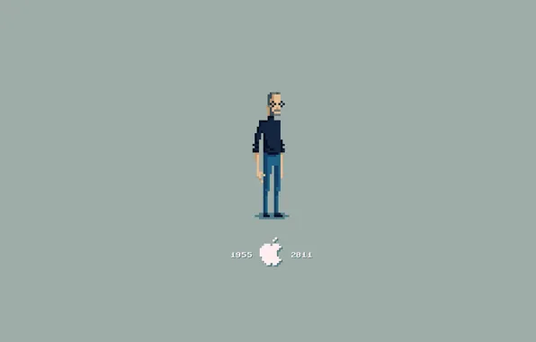 Apple, 2011, Стив Джобс, Pixel, Steve Jobs, 1955