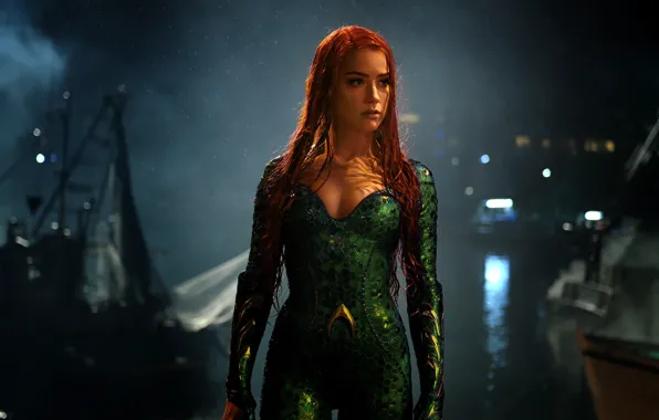 Картинка Amber Heard, DC Comics, Aquaman, Mera