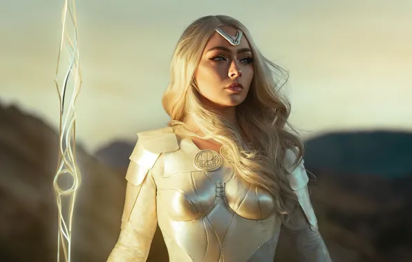 Cosplay, Eternals, коспей, Вечные, Thena, Тена