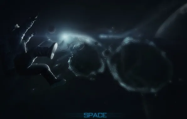 Космос, звезды, планета, космонавт, space, energy, dawn, dusk