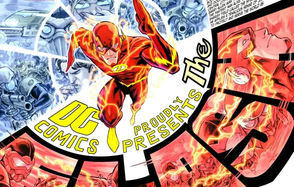 Comics, flash, barry allen
