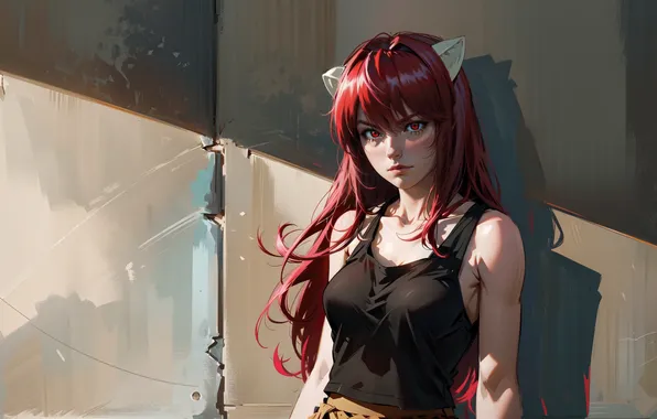 Картинка Elfen Lied, wallpaper, Lucy, Anime