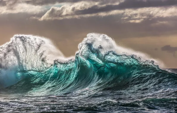 Море, волны, вода, брызги, шторм, природа, волна