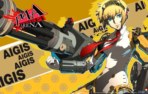 Девушка, оружие, Персона 4, Persona 4