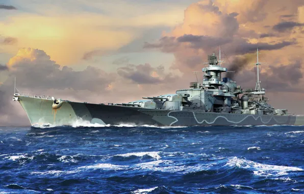 Германия, Боевой корабль, Кригсмарине, Scharnhorst