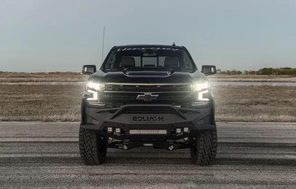 Chevrolet, передок, Hennessey, Silverado, Off Road, Goliath, Goliath 650