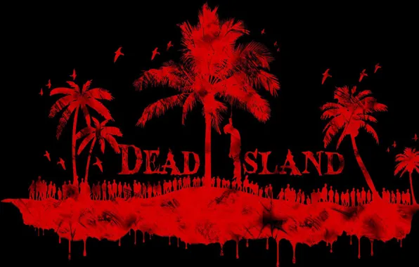 Red, zombie, blood, game, island, Dead Island, apocalypse, dead aive