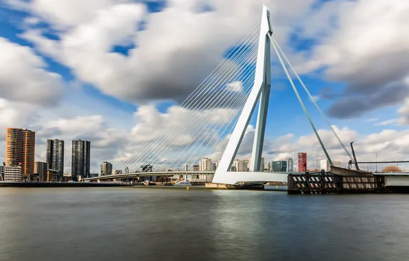 Картинка мост, Нидерланды, Голландия, Роттердам