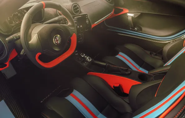 Салон, Zeus, Alfa Romeo 4C, Pogea Racing, 2019