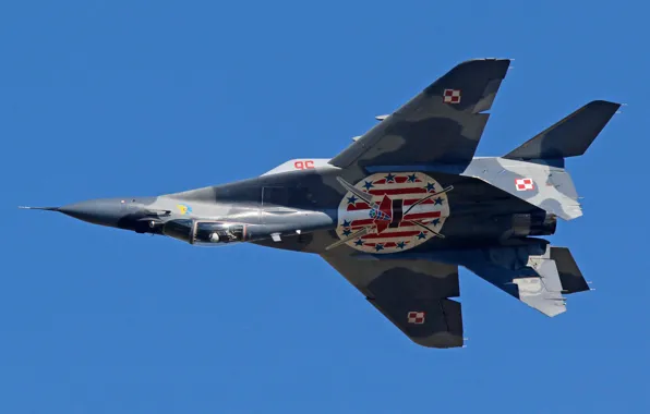 Картинка истребитель, многоцелевой, MiG-29, МиГ-29