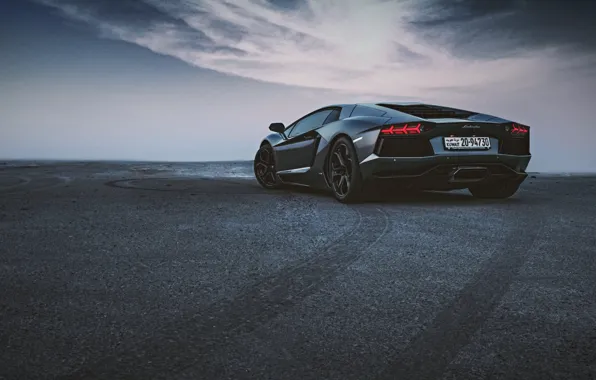 Картинка Lamborghini, Sky, Суперкар, Ламборгини, LP700-4, Aventador, Авентадор, Supercar