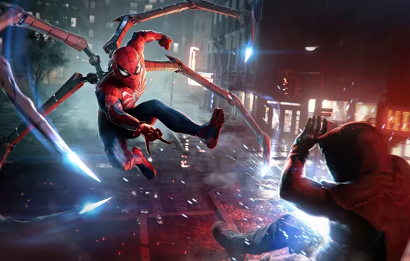 Картинка Игра, Game, MARVEL, Peter Parker, Питер Паркер, Insomniac Games, Miles Morales, Sony Interactive Entertainment