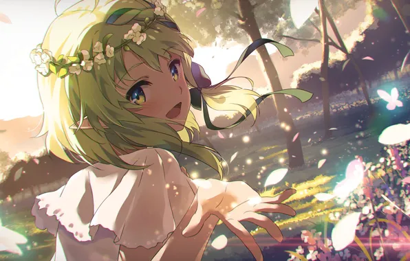 Девушка, улыбка, Aria The Animation