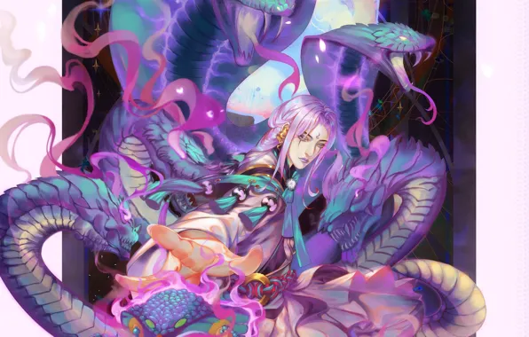 Reptile, Yamata no Orochi, Onmyouji, Onmyouji (NetEase)