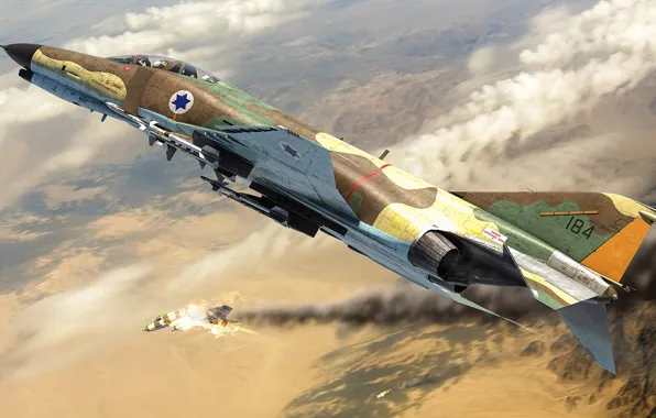 Двухместный, МиГ-21, ВВС Израиля, McDonnell Douglas F-4 Phantom II, дальнего радиуса действия истребитель-перехватчик, IAF, Yom …