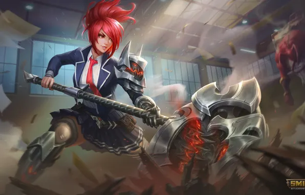 Девушка, Smite, Bellona