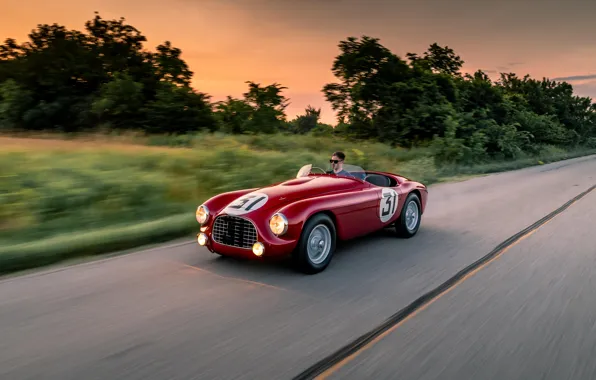 Картинка car, Ferrari, speed, 212, 1951, Ferrari 212 Export Barchetta