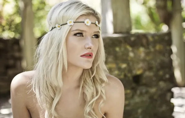 Девушка, фон, портрет