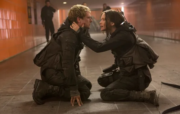 Jennifer Lawrence, Katniss Everdeen, Josh Hutcherson, Голодные игры:Сойка-пересмешница, The Hunger Games:Mockingjay - Part-2