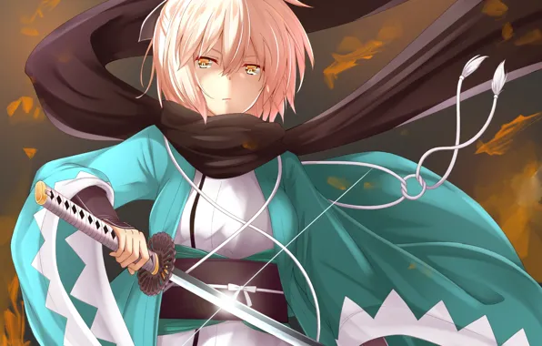 Fanart, Fate/Grand Order, Sakura Saber, Pixiv