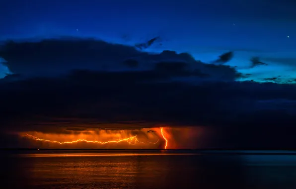 Картинка гроза, небо, тучи, молния