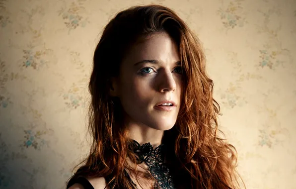 Взгляд, актриса, рыжеволосая, redhead, hair, look, actress, Роуз Лесли