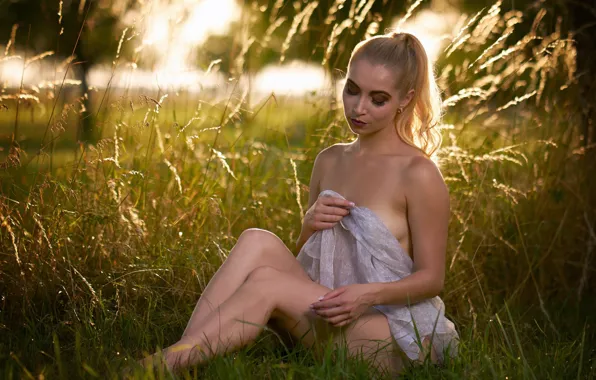 Лето, лицо, модель, тело, Sophia