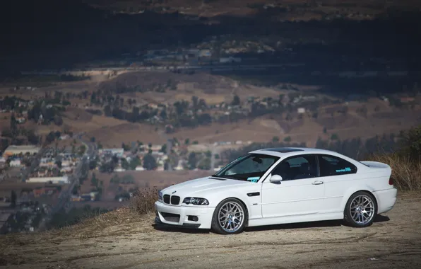 BMW, White, E46