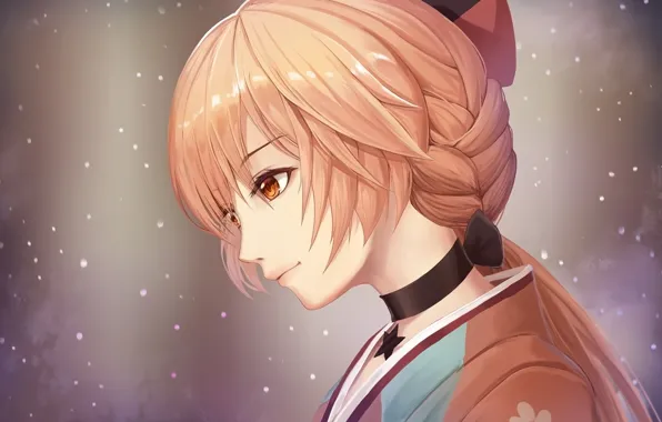 Картинка девушка, аниме, профиль, Girls Frontline