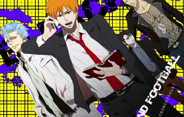 Стиль, парни, Bleach, Блич, персонажи