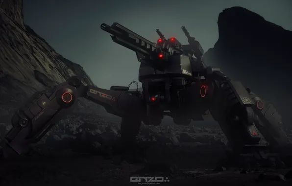 Машина, оружие, Mech concepts