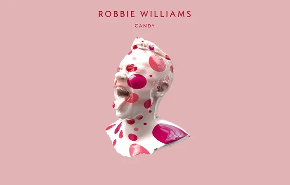 Картинка розовый, конфета, Candy, певец, Robbie Williams
