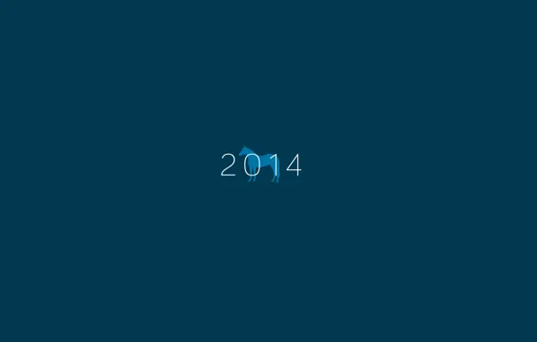 Животные, Новый год, 2014