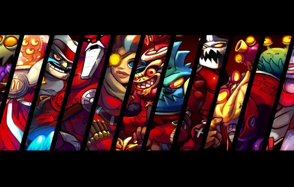 Инди, games, indie, Awesomenauts