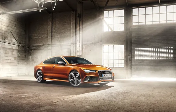 Audi, brown, RS7, Ipanema