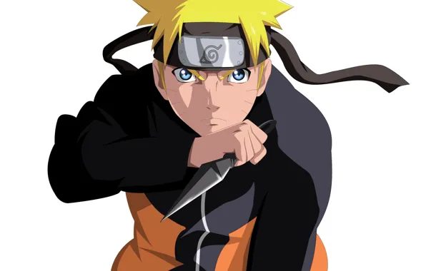 Наруто, Naruto, кунай, Узумаки Наруто