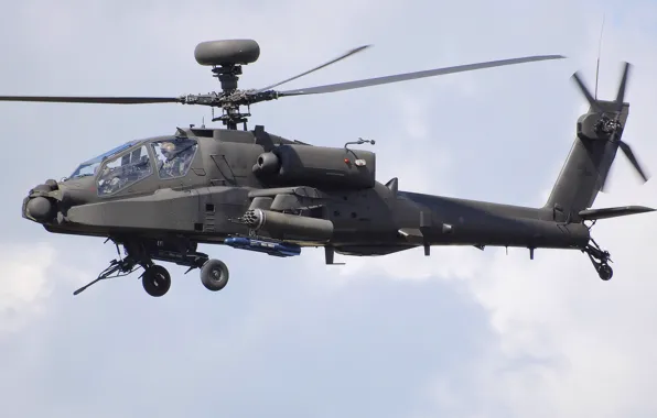 Вертолет, США, Apache, Ударный, AH-64 «Апач»