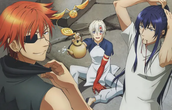 Аниме, чайник, парни, D. Gray-man