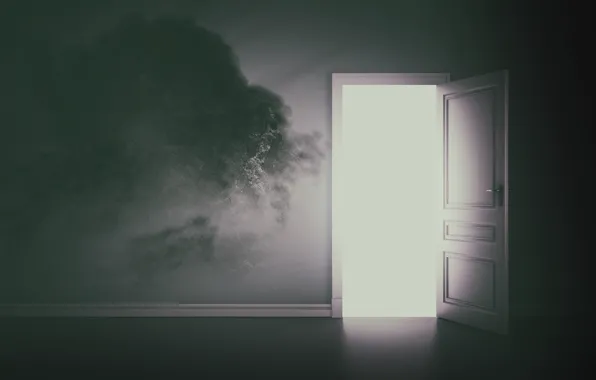 Картинка свет, дверь, выход
