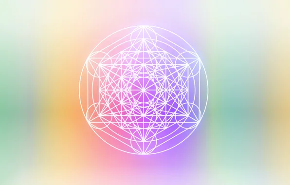 Круг, минимализм, colorful, minimal, геометрия, фигуры, sacred, spiritual