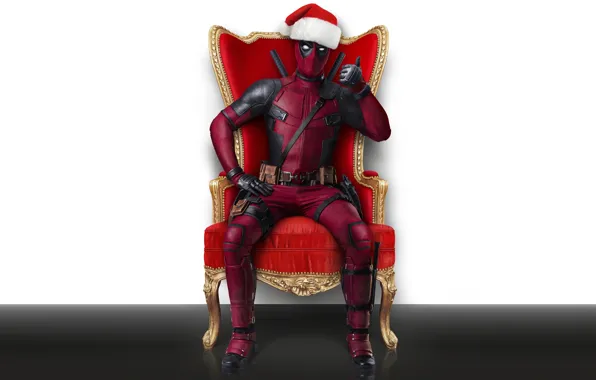 Райан Рейнольдс, Ryan Reynolds, Happy New Year, Фильм, Deadpool, Marvel, Дэдпул, 2018