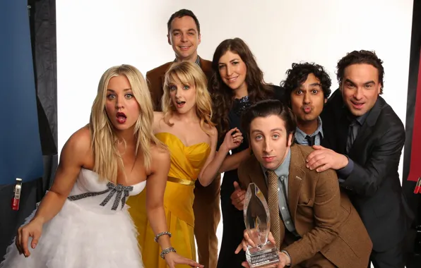 Обои Сериал, Теория Большого Взрыва, Актеры, The Big Bang Theory.