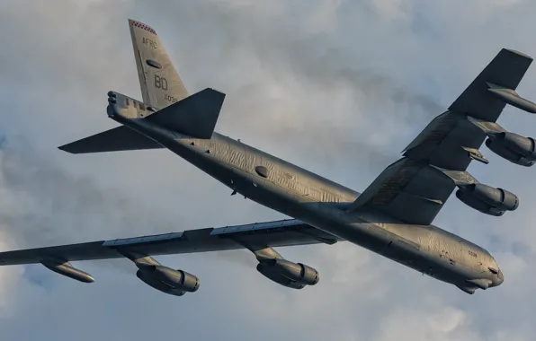 Авиация, боевой самолёт, крылатая машина, Boeing B52H Stratofortress