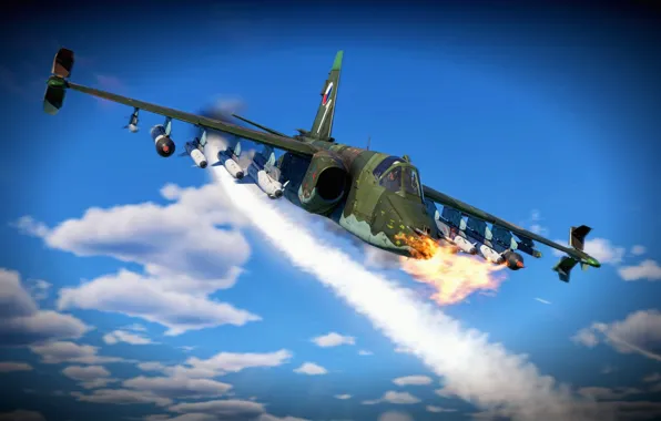 СССР, ОКБ П.О. Сухого, Су-25К, Фронтовой штурмовик, Экспортный вариант