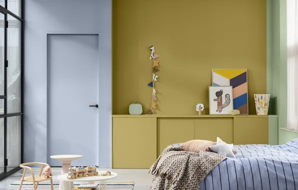 Дизайн, стиль, интерьер, спальня, Dulux colour futures, цветовая палитра мастерской, вдохновение для спальни, colour of …