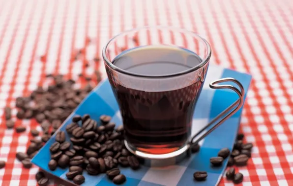 Glass, food, coffee